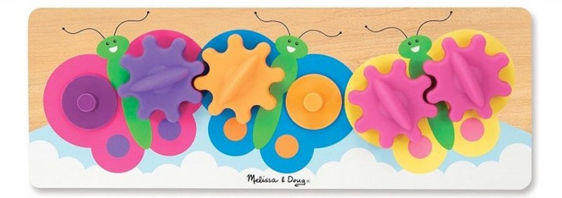 Развивающая игрушка Бабочки с шестеренками из серии "Классические игрушки"  